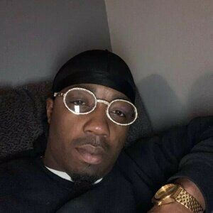 Men Clear Sunglasses Classic Retro Shades Eye Glasses Iced Out Diamond Gold Meta